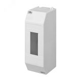 Бокс пластиковый КМПн 1 2 IP20 белый в инд. пакете, REXANT 11-0112-1 REXANT