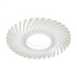 Светильник встраиаемый ДВО под лампу 3 Вт (max) 3000К IP20 d95х25 мм монт d60 мм Backlight Gauss BL134 GAUSS