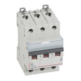 Выключатель автоматический трехполюсный 6А B DX3 6kA/10kA 407558 Legrand