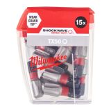 Насадка SHOCKWAVE TX50 25 мм (15шт) 4932430892 Milwaukee