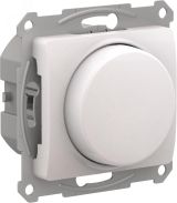 GLOSSA СВЕТОРЕГУЛЯТОР (диммер) повор-нажим, LED, RC, 400Вт, мех.,  ПЕРЛАМУТР GSL000623 Systeme Electric