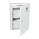 Корпус металлический ЩУРн-СТД-1-DIN/21-465х350х115-IP41-УХЛ3 1ф счетчик на DIN-рейку, свободен 21 мод., типоисполнение СТАНДАРТ 367468 КЭАЗ