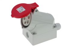 Розетка настенная 16A/400V/3P+N+E/IP44 00-00032456 INPIN
