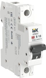 ARMAT Автоматический выключатель M06N-DC 1P B 10А AR-M06N-1-B010DC IEK
