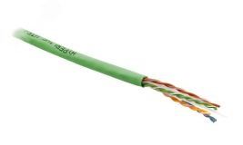 Кабель витая пара UUTP4-C6-S23-IN-PVC-GN-305 (305 м) неэкран U/UTP 443522 Hyperline