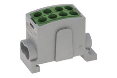Клемма зелёная, 4 подключения 2,5-16мм 1000V 100А 00-00033570 INPIN