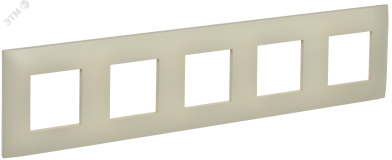 SKANDY Рамка 5-местная SK-F01B бежевый IEK SK-M52-K10 IEK