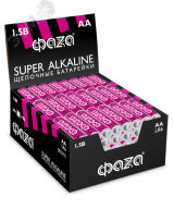 Элемент питания алкалиновый, LR 6(АА) Super Alkaline 4шт 2854643 ФАZА