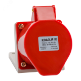 Розетка для монтажа на поверхность 125-32А-6h-380AC-3P+PE+N-IP44 222757 КЭАЗ