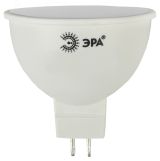 Лампа светодиодная LED MR16-8W-827-GU5.3 (диод, софит, 8Вт, тепл, GU5.3) , (10/100/4000) Б0020546 ЭРА