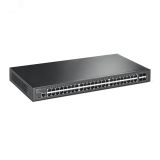 Коммутатор управляемый L2 48 портов RJ45/SFP 10 100 1000 Мб/с 1000617082 TP-Link
