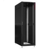 Шкаф серверный 24U 800х1070 передняя дверь: одностворчатая перфорированная IP20. задняя дверь: протект IP41. боковые панели: глухой металл. цвет: черный RAL9005  NS 8124.9361 SYSMATRIX