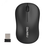 Мышь беспроводная 1200 dpi, черный LM106G Black Dareu