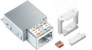 Разъем RJ45 категория 5e экран Snap-In 6117343 OBO Bettermann