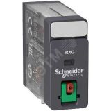 Реле промежуточное 5А2С/О ~120В кнопка тест RXG21F7 Schneider Electric