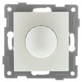 GUSI Bravo МЕХАНИЗМ диммера, 500 W, с накладкой и воротком, скрытая установка. Цвет шампань С10Д6-028 GUSI ELECTRIC