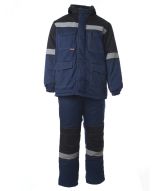 Костюм Эдельвейс куртка брюки, синий с черным 56-58 112-116-170-176 00000119124 Эталон-Спецодежда