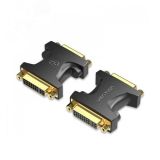 Адаптер переходник DVI-I 24 5F на DVI-I 24 5F, контакты позолоченные 1000667024 Vention