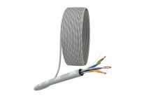 Витая пара U/UTP 4x2x24 AWG Cat5e CU PVC 305м Б0044429 ЭРА