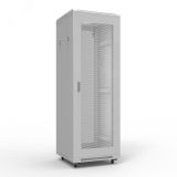 Шкаф напольный 19 Standart 22U 0.6х0.6м перфорация RAL7035 из 2частей, 04-2339 REXANT