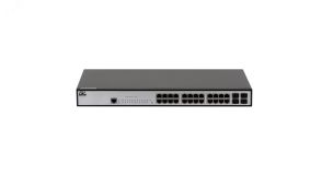 Коммутатор управляемый L2 24 порта 10/100/1000Mb/s, 4 SFP 1000Mb/s ЭКО36883 Gigalink