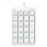Клавиатура цифрового блока, проводная , белый LK22 White Dareu