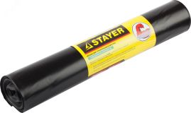 Мешки для мусора HEAVY DUTY 120 л, чёрные 39157-120 STAYER