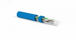 Кабель UUTP4-C6A-S23-IN-LSZH-BL-500 (500 м) витая пара неэкран.кат.6a (10GBE) 444593 Hyperline