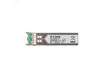 Трансивер промышленный SFP 1 порт 1000Base-LHX, до 50 км 127162 D-Link