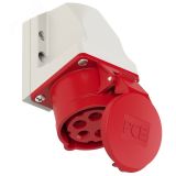 Розетка наст 16А/400В/5П/IP45 00-00027344 PCE