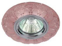 DK LD5 PK/WH Точечные светильники декор cо светодиодной подсветкой MR16, розовый Б0028089 ЭРА