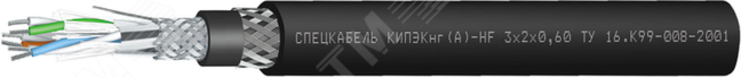 Кабель КИПЭКнг(А)-HF 8х2х0.60 2247 Спецкабель