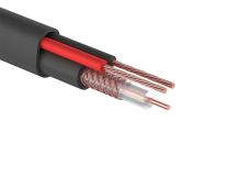 Кабель КВК-П-2 +2x0,50 кв.мм (Cu/CCA) черный (200 м) PROconnect 01-4215 REXANT