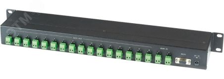 Разветвитель RS485 1 входа - 16 выходов, DC 12V, до 1200 м 00002125 SC&T
