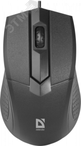 Мышь Optimum MB-270 оптическая, 3 кнопки, 1000 dpi, черный 52270 Defender