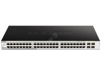 Коммутатор управляемый 48 портов 10/100/1000 Мб/с, 4хSFP 108006 D-Link