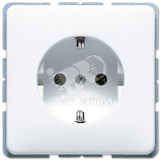 Розетка штепсельная SCHUKO 16A 250V белая CD1520WW JUNG