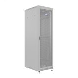 Шкаф напольный универсальный серверный R 22U 600х600мм, 4 профиля 19, двери перфорированная и перфорированная, боковые стенки съемные, регулируемые опоры, разобранный, серый RAL 7035 УТ000076111 NTSS