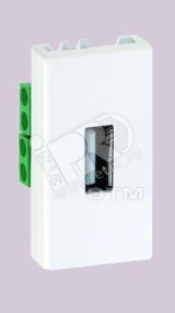 Connect Разъем USB тип А 225х45мм винты графит K128B-14 Simon