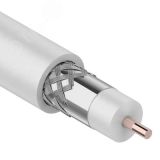 Кабель коаксиальный магистральный  RG-11U 75 Ом CCS/Al/Al 305м бел, REXANT 01-3001 REXANT