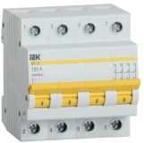 Выключатель нагрузки (мини-рубильник) ВН-32 4Р 125А MNV10-4-125 IEK