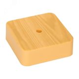 Коробка разветвительная KMP-030-030 (78х78х26) светлое дерево PROxima plc-kmr-030-030-s EKF