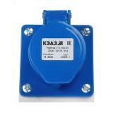 Розетка 113-16А-6h-220AC-2P+PE-IP44 222746 КЭАЗ