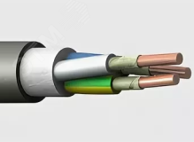 Кабель силовой ВВГнг(А)-FRLS 3х10,0 ок (N.РЕ)-0,66 ТРТС 13344 Элкаб