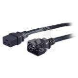 Кабель питания IEC 320 C19 - IEC 320 C20 3x1.5 16A прямая вилка 1.8 м 47682 Hyperline