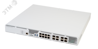 Маршрутизатор сервисный 8 портов 10/100/1000 Мб/с, 8хSFP+ 16/32 ГБ RAM, без БП 1000675480 ELTEX
