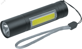 Фонарь светодиодный NPT-KC06-ACCU брелок алюминиевый 1LED(1Вт)+1СOB LED(3Вт) 3 режима 23807 Navigator Group