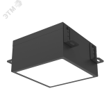 Светильник светодиодный ДВО-24Вт 3000К IP54 DL-Grill CRI90 черный V1-R0-91809-10000-5402430 Вартон
