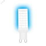 Лампа светодиодная LED 6.5 Вт 700 Лм 6500К холодная G9 капсула 220 В керамика Black 107309306 GAUSS