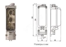 Соединительная коробка для сетей освещения EKM-1261-5X16-1R-1CG-C2 F81971-000 Тайко Электроникс
